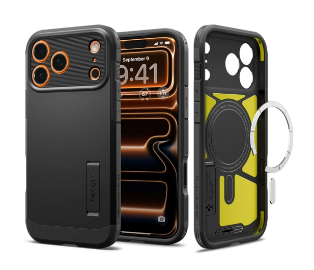 SPIGEN Tough Armor ”T” Mag Magsafe do Iphone 17 Pro Black 8800283314939 - 1359886 - zdjęcie